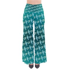 Peaceful Japanese Kanji Design So Vintage Palazzo Pants