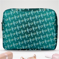 Peaceful Japanese Kanji Design Make Up Pouch (large) by ExtraGoodSauce