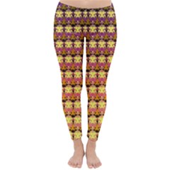 Gradient Lion Head Pattern Classic Winter Leggings