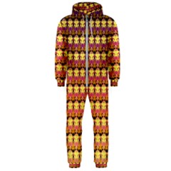 Gradient Lion Head Pattern Hooded Jumpsuit (men) by ExtraGoodSauce