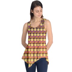 Gradient Lion Head Pattern Sleeveless Tunic by ExtraGoodSauce