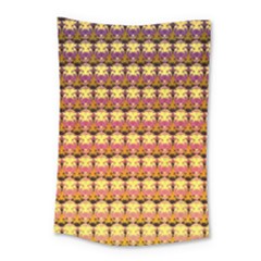 Gradient Lion Head Pattern Small Tapestry by ExtraGoodSauce