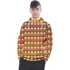 Gradient Lion Head Pattern Men s Pullover Hoodie