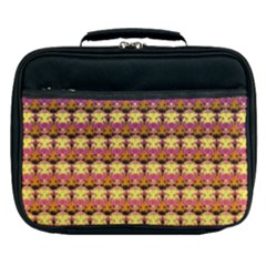 Gradient Lion Head Pattern Lunch Bag by ExtraGoodSauce