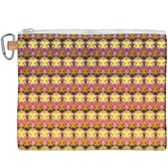 Gradient Lion Head Pattern Canvas Cosmetic Bag (xxxl) by ExtraGoodSauce