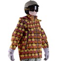 Gradient Lion Head Pattern Women s Zip Ski and Snowboard Waterproof Breathable Jacket View3