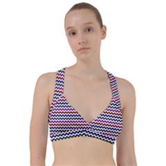 Chevron Pattern Sweetheart Sports Bra by ytdream