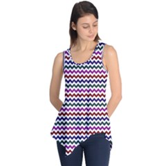 Chevron Pattern Sleeveless Tunic by ytdream