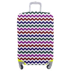 Chevron Pattern Luggage Cover (medium) by ytdream