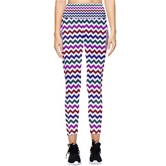 Chevron Pattern Pocket Leggings  by ytdream