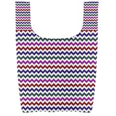 Chevron Pattern Foldable Shopping Bag by ytdream