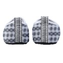 A Black And White Background With A Lot Of Dots Kids  Sock-Style Water Shoes View4