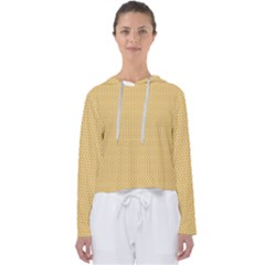 An Orange And Yellow Background With Circles Women s Slouchy Sweat