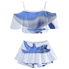 Vooo Kids  Off Shoulder Skirt Bikini by bego