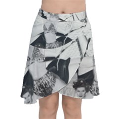 Betty Page Bdsm Chiffon Wrap Front Skirt