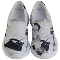 Betty Page Bdsm Kids Lightweight Slip Ons by CherleyTemples