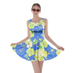 Blue Hawaii 2 Skater Dress by CoolDesigns