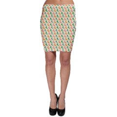 Colorful Pattern With Cute Colorful Kittens Bodycon Skirt by CoolDesigns