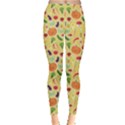 Colorful Vegetables Pattern Leggings View1