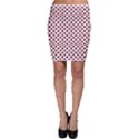 Red Berry Pattern Raspberries Bodycon Skirt View1