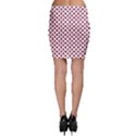 Red Berry Pattern Raspberries Bodycon Skirt View2