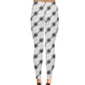 Gray Tartan Pattern Leggings View2