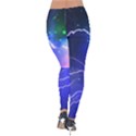 Slate Blue Thunder Velvet Leggings View2