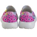 Colorful Fun Unicorn on Rainbow Print Kid s Lightweight Slip Ons View4