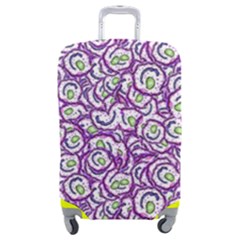 Funny Bacterias Drawing Motif Random Pattern Luggage Cover (medium) by dflcprintsclothing