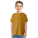 Pixel Art Mushroom Pattern Kids  Sport Mesh T-Shirt View1