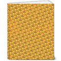 Pixel Art Mushroom Pattern 8  x 10  Hardcover Notebook View1