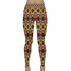 Colorful Geometric Pattern Design Classic Yoga Leggings by ExtraAwesomeSauce