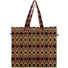 Colorful Geometric Pattern Design Canvas Travel Bag by ExtraGoodSauce