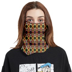 Colorful Geometric Pattern Design Face Covering Bandana (two Sides) by ExtraGoodSauce