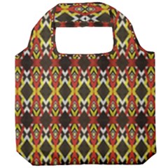 Colorful Geometric Pattern Design Foldable Grocery Recycle Bag by ExtraGoodSauce