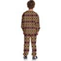 Colorful Geometric Pattern Design Kids  Sweatshirt set View4