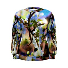 Springtime Pear Tree Blossoms Women s Sweatshirt