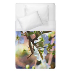 Springtime Pear Tree Blossoms Duvet Cover (single Size) by ExtraGoodSauce