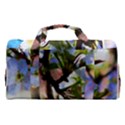 Springtime Pear Tree Blossoms Sports Gym Duffle Bag with Shoe Compartment View2