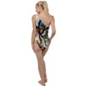 Springtime Pear Tree Blossoms To One Side Swimsuit View2