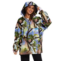 Springtime Pear Tree Blossoms Women s Ski And Snowboard Waterproof Breathable Jacket