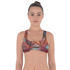 Enchanted Nebula Pentagram Art Got No Strings Sports Bra by ExtraAwesomeSauce