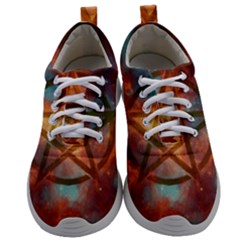 Enchanted Nebula Pentagram Art Mens Athletic Shoes by ExtraGoodSauce