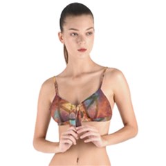 Enchanted Nebula Pentagram Art Tie Up Cut Bikini Top by ExtraGoodSauce