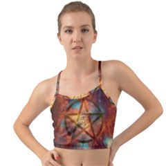 Enchanted Nebula Pentagram Art Mini Tank Bikini Top by ExtraAwesomeSauce