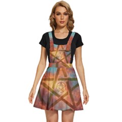 Enchanted Nebula Pentagram Art Apron Dress by ExtraGoodSauce