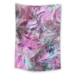  Blend On Pink Large Tapestry