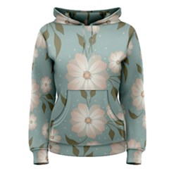 Flora Floral Flower Flowers Pattern Women s Pullover Hoodie