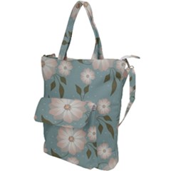 Flora Floral Flower Flowers Pattern Shoulder Tote Bag by Apenda