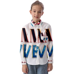 Game Over Text Design  Kids  Long Sleeve Shirt